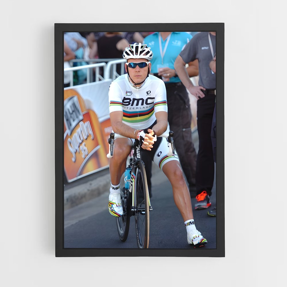 Poster Philippe gilbert – affiche Cyclisme (vue 2)